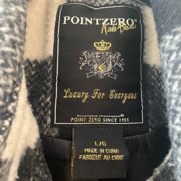Point Zero plaid fall jacket - Picture 2 of 2